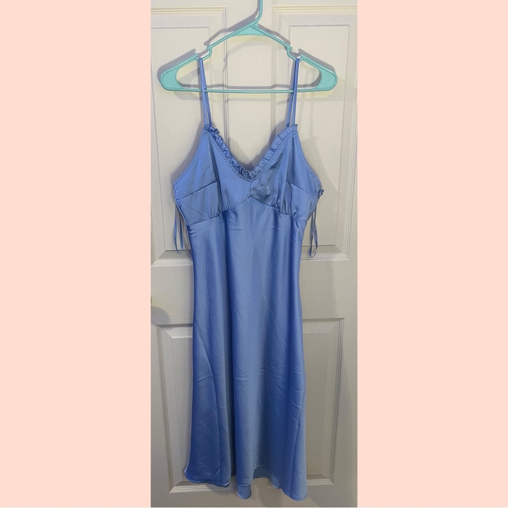 Light blue party dress
